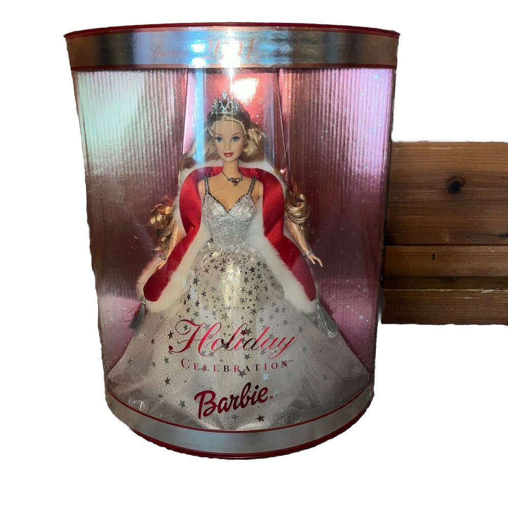 Mattel Holiday Celebration 2001 Barbie Doll - 50304